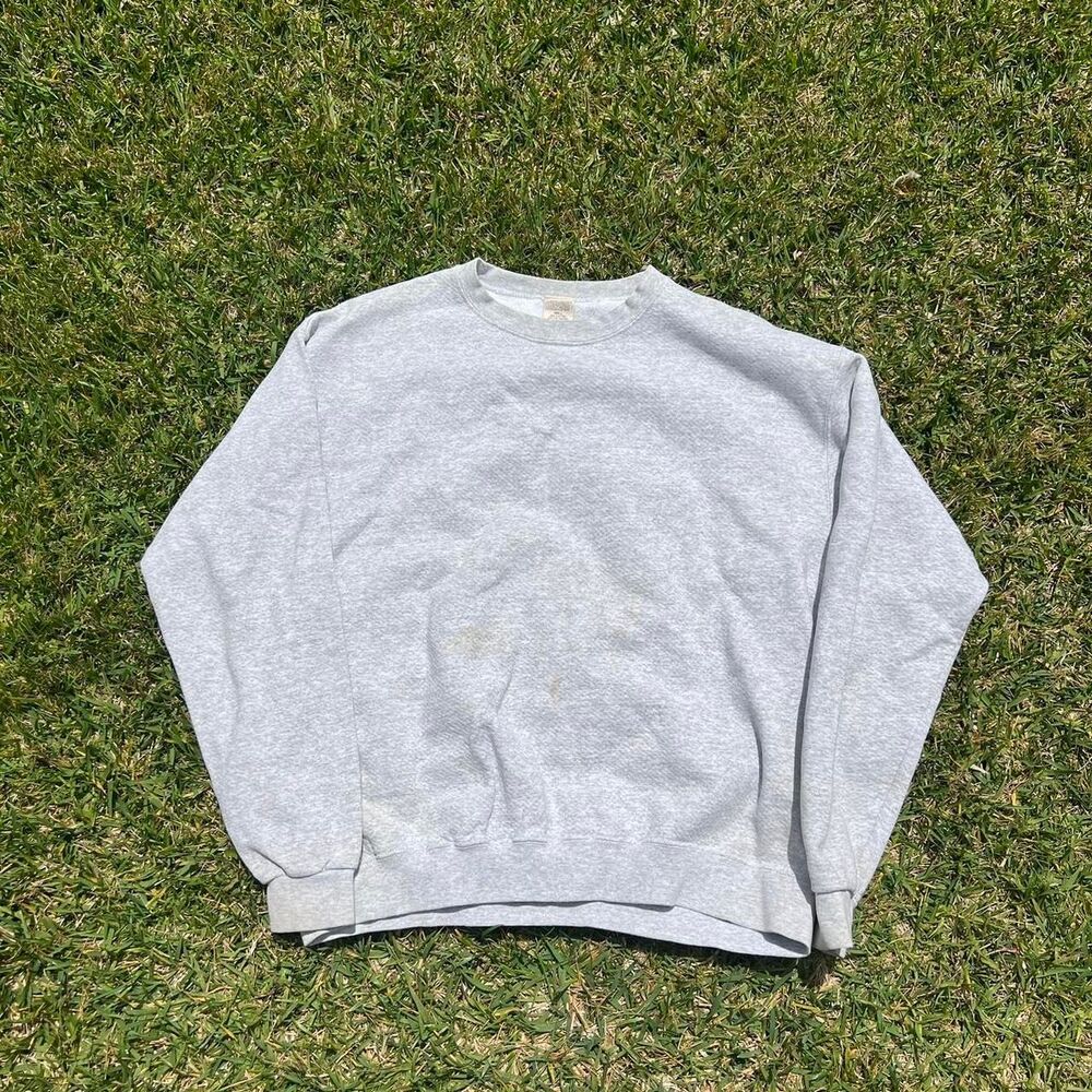 1990s Cheetah y2k Mens size L Large grey